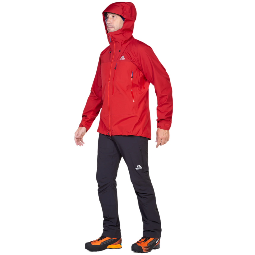Mountain Equipment Makalu GORE-TEX Men's Jacket Imperial Red/Crimson- Full Length