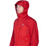 Mountain Equipment Makalu GORE-TEX Men's Jacket Imperial Red/Crimson- Hood Up