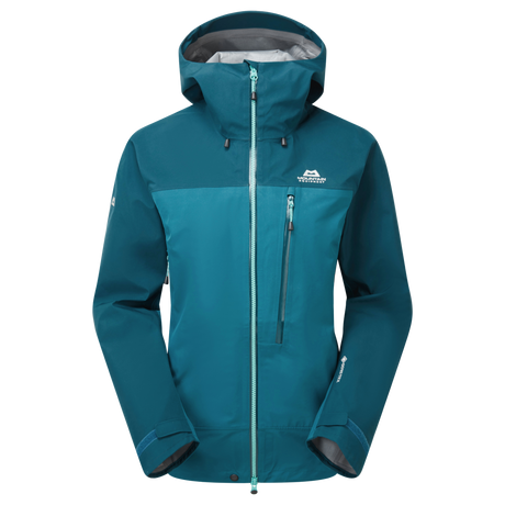 Mountain Equipment Makalu GORE-TEX Women's Jacket Outdoor Action Spruce/Deep Teal- Front