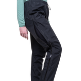 Mountain Equipment Makalu GORE-TEX Women's  Pant Outdoor Action Black- 3/4 Length Side Zip