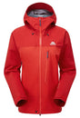 Mountain Equipment Manaslu Women's Jacket Outdoor Action Chili/Crimson- Front