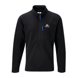 Mountain Equipment Micro Men's Zip T Outdoor Action Black- Front