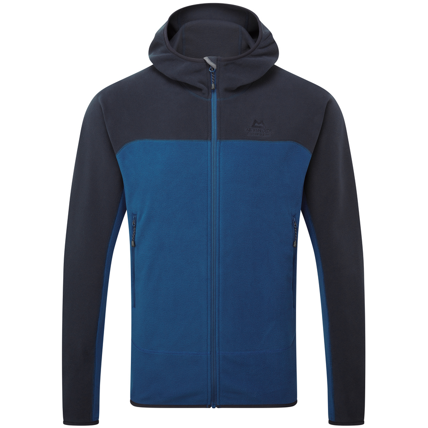 Mountain Equipment Micro Zip Men's Jacket Outdoor Action Admiral Cosmos- Front