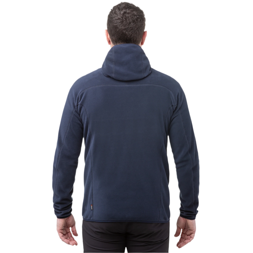 Mountain Equipment Micro Zip Men's Jacket Outdoor Action Cosmos- Back fit