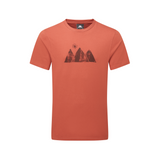 Mountain Equipment Mountain Sun Men's Tee Outdoor Action Etruscan Red- Front