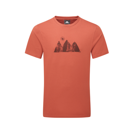 Mountain Equipment Mountain Sun Men's Tee Outdoor Action Etruscan Red- Front