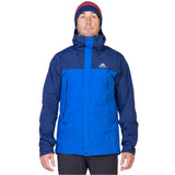 Mountain Equipment Nanda Devi GORE-TEX Men's Jacket Outdoor Action Lapis Blue/Medieval- Front Fit