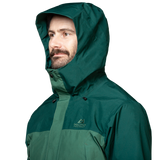 Mountain Equipment Nanda Devi Men's Jacket Outdoor Action Fern/Pine- Hood