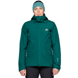 Mountain Equipment Nanda Devi Women's Jacket Outdoor Action Deep Teal- Front Fit