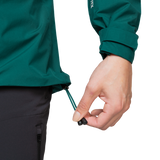 Mountain Equipment Nanda Devi Women's Jacket Outdoor Action Deep Teal- Hem Drawcord