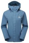 Mountain Equipment Nanda Devi Women's Jacket Outdoor Action Stellar Blue- Front