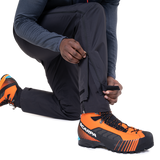 Mountain Equipment Odyssey Men's Pant Outdoor Action Black- Internal storm flaps