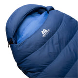 Mountain Equipment Olympus 300 Sleeping Bag Outdoor Action Admiral Blue- Hood