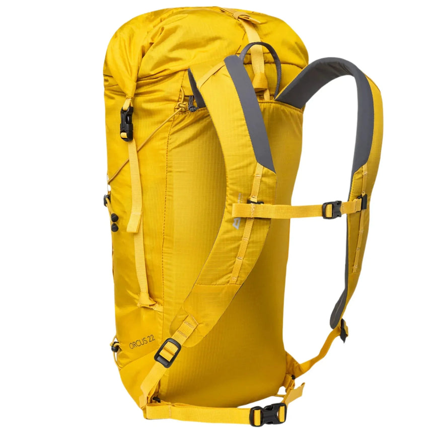 Mountain Equipment Orcus 22+ Backpack Outdoor Action Sulphur-  Back