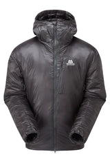Mountain Equipment Oreus Hooded Men's Jacket Outdoor Action Obsidian- Front