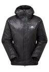 Mountain Equipment Oreus Hooded Women's Jacket Outdoor Action Obsidian- Front