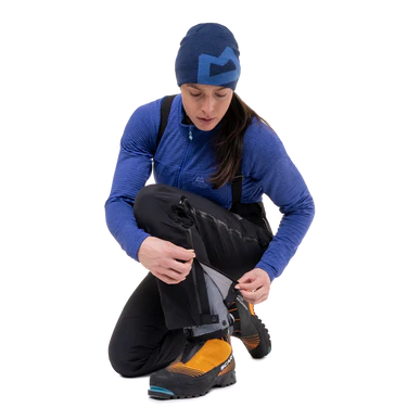 Mountain Equipment Orion Women's Pant Outdoor Action Black- Lace Hook and Tabs