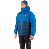Mountain Equipment Paiyu Men's Jacket Outdoor Action Admiral/Atlantic- Side Fit on Model