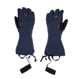 Mountain Equipment Randonee Gauntlet Outdoor Action Cosmos/Black- Back of Hand