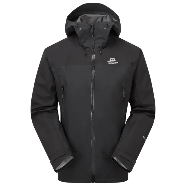Mountain Equipment Saltoro GORE-TEX Men's Jacket CLEARANCE Outdoor Action Black- Front