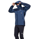 Mountain Equipment Saltoro Gore-Tex Men's Jacket Outdoor Action Dusk/Cosmos- Adjustable Hood