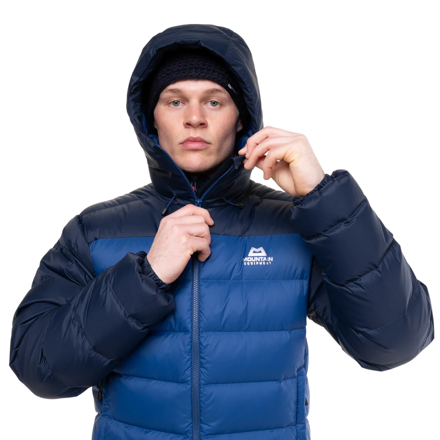 Mountain Equipment Senja Men's Jacket Outdoor Action Admiral/Cosmos- Center Front Zip