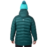 Mountain Equipment Senja Women's Jacket Outdoor Action Deep Teal- Back fit