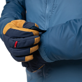 Mountain Equipment Shelterstone Women's Jacket Outdoor Action Stellar/Majolica- Cuff