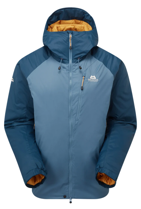 Mountain Equipment Shelterstone Women's Jacket Outdoor Action Stellar/Majolica- Front