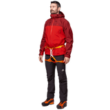 Mountain Equipment Shigri GORE-TEX Men’s Jacket Outdoor Action Chili Red/Merlot- Front Fit on Model