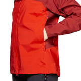 Mountain Equipment Shigri Women's Jacket Outdoor Action Chili Red/Merlot- Hand Pocket
