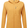 Mountain Equipment Shroud Hooded Women's Jacket Outdoor Action Butterscotch- front