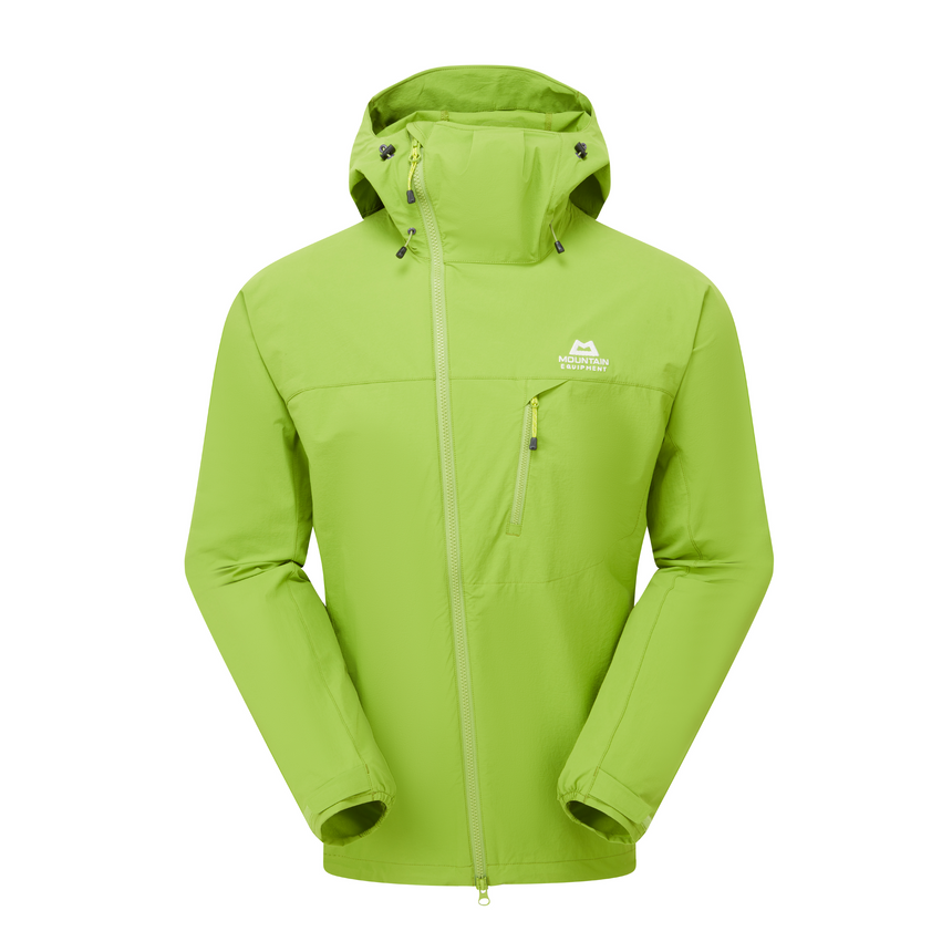 Mountain Equipment Squall Hooded Men's Jacket Outdoor Action Cactus- Front
