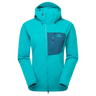 Mountain Equipment Squall Hooded Women's Jacket Outdoor Action Topaz/Majolica- Front