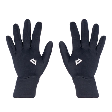 Mountain Equipment Stretch Fleece Women's Glove Outdoor Action Black- Back