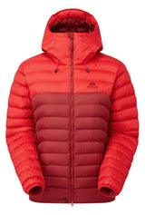 Mountain Equipment Superflux Women's Jacket Outdoor Action Chili Red/Merlot- Front