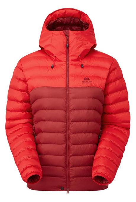 Mountain Equipment Superflux Women's Jacket Outdoor Action Chili Red/Merlot- Front
