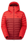 Mountain Equipment Superflux Women's Jacket Outdoor Action Chili Red/Merlot- Front