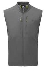 Mountain Equipment Switch Men's Vest Outdoor Action Anvil Grey- Front