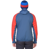 Mountain Equipment Switch Pro Hooded Men's Jacket Outdoor Action Redrock/Dusk- Back fit