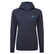 Mountain Equipment Switch Pro Hooded Women's Jacket Outdoor Action Cosmos- Front