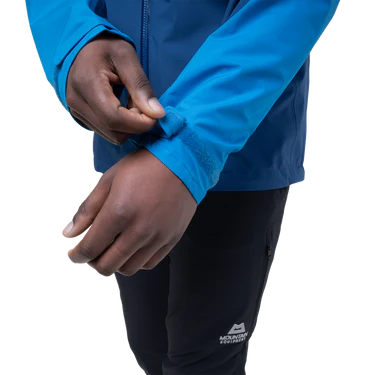 Mountain Equipment Tacul Men's Jacket Outdoor Action Admiral/Atlantic- Adjustable cuffs