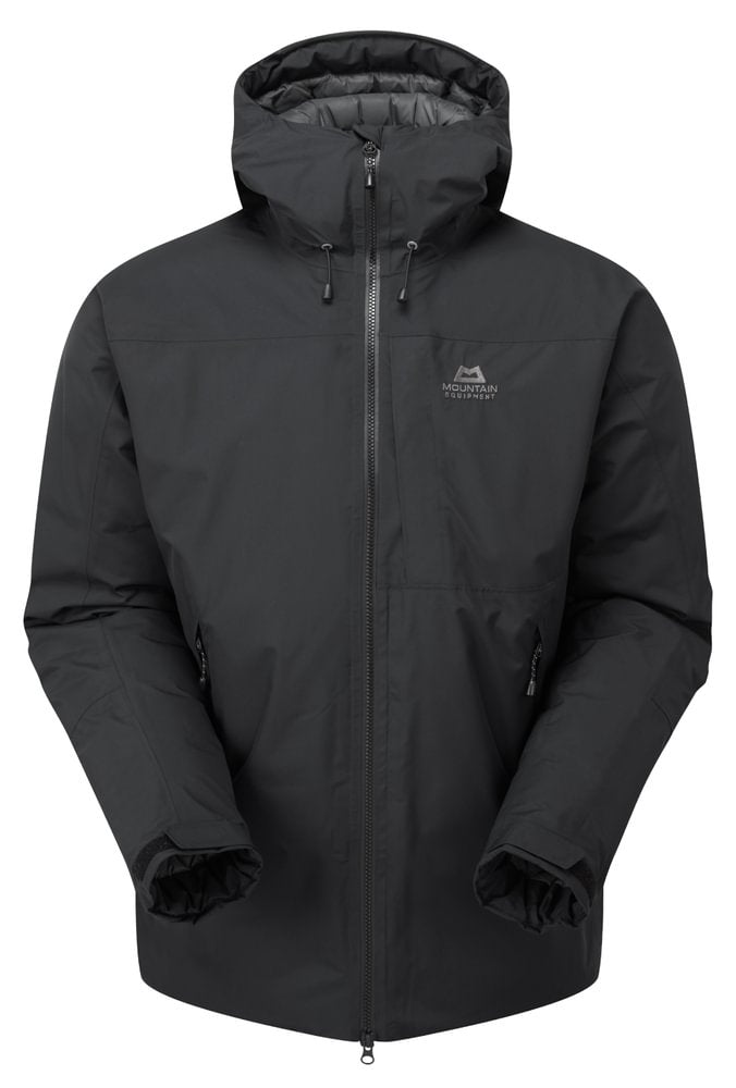 Mountain Equipment Triton Men's Jacket Outdoor Action Slate Black/Black- Front