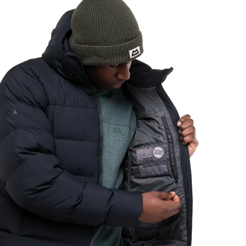 Mountain Equipment Tromso Men's Jacket Outdoor Action Black- Inner Zipped Security Pocket