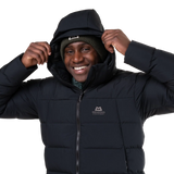 Mountain Equipment Tromso Men's Jacket Outdoor Action Black- Zip-off Mountain Insulated Hood
