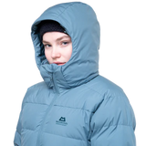 Mountain Equipment Tromso Women's Jacket Outdoor Action Stellar Blue- Hood
