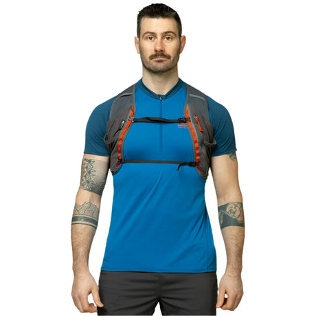 Mountain Equipment Tupilak 20 Vest Pack Outdoor Action Magma- Vest-style harness