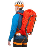 Mountain Equipment Tupilak 30+ Backpack Outdoor Action Magma- Back Side
