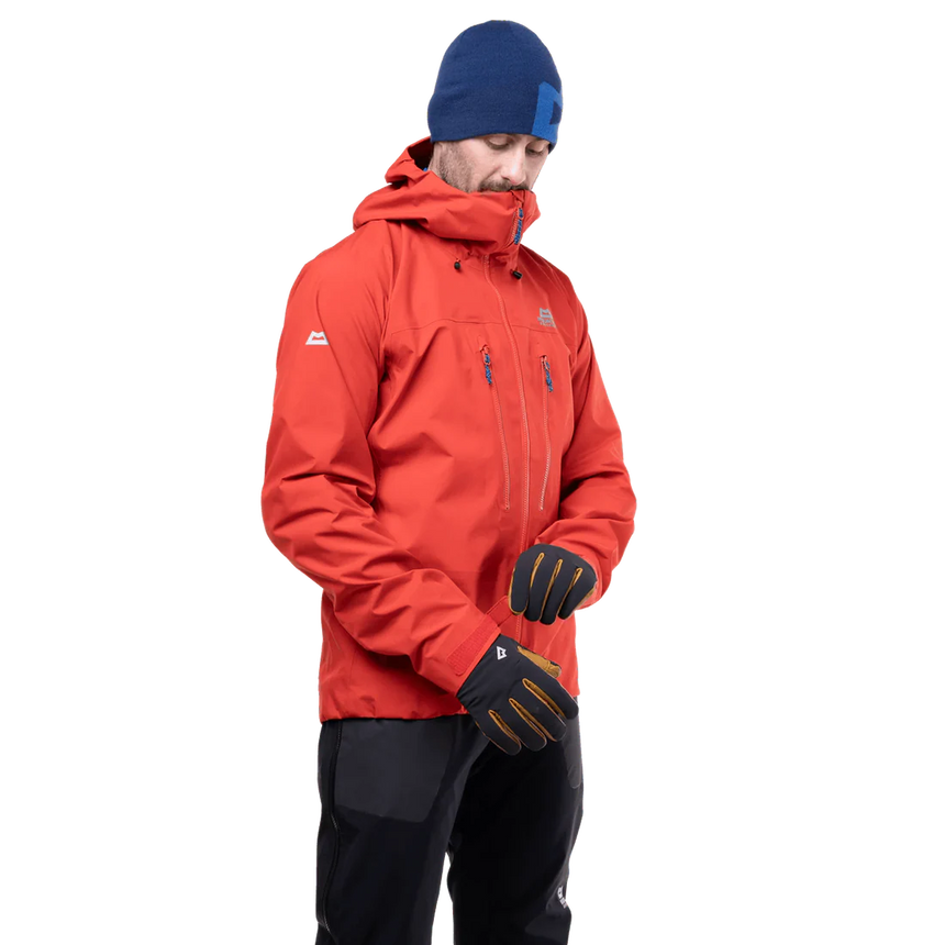Mountain Equipment Tupilak Men's Jacket Outdoor Action Chili Red- Cuff