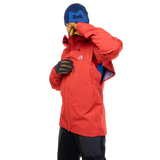 Mountain Equipment Tupilak Men's Jacket Outdoor Action Chili Red- Underarm Pit Zip